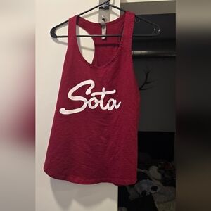 Women's Red Sota Tank